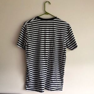 Striped T-shirt in cotton jersey.